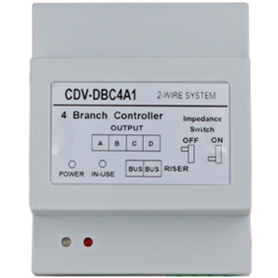 CDVI 2Easy CDV-DBC4A 4 way AV Distributor 1 - 8 screens